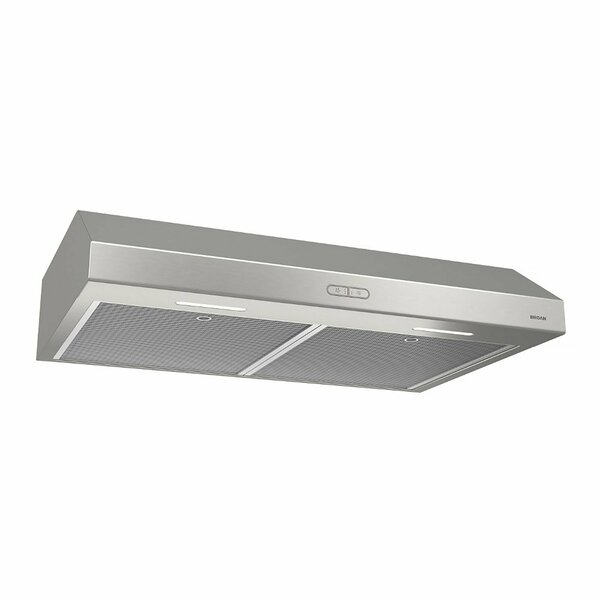 Almo 42-in. Glacier Stainless Steel Under Cabinet Range Hood BCDF142SS